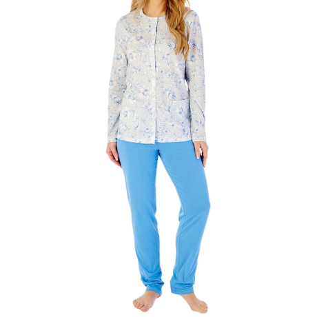 Windflower Long Sleeve Cotton Pyjamas