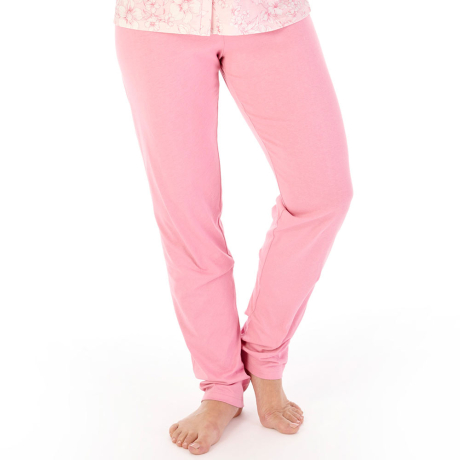 Slenderella Windflower Pyjamas In Pink PJ08117
