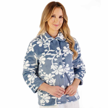 Slenderella Bedjacket in Grey BJ08310
