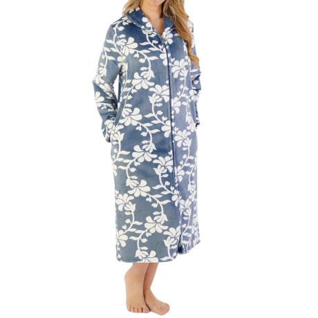 Perfect Zip Front 46 Inch Housecoat