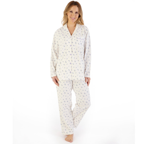 Slenderella Pyjamas In Purple PJ08213
