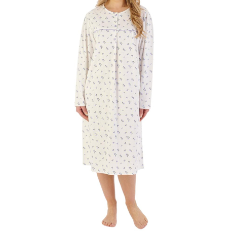 Tulip Brushed Cotton Round Neck 43 Inch Nightdress