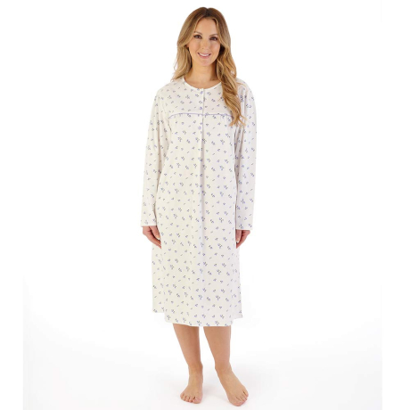 Slenderella Nightdress In Purple ND08210
