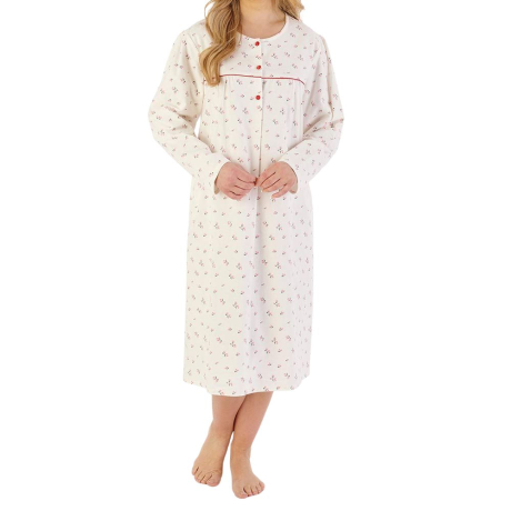 Slenderella Nightdress In Red ND08210
