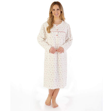 Slenderella Nightdress In Red ND08210

