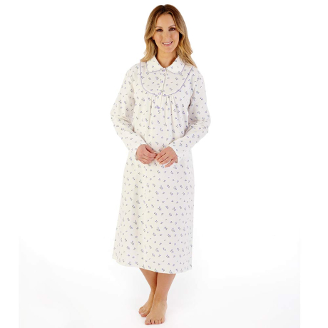 Slenderella Nightdress In Purple ND08211
