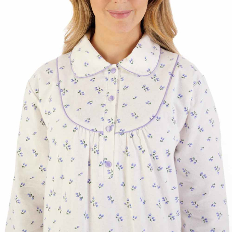 Slenderella Nightdress In Purple ND08211
