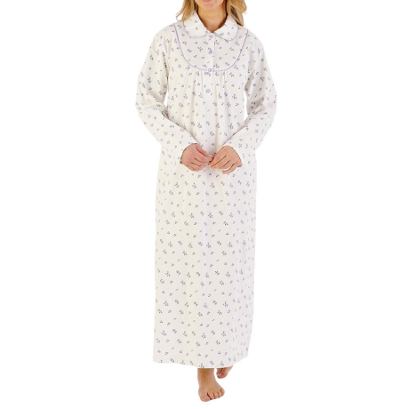 Slenderella Nightdress In Purple ND08212
