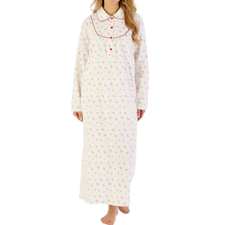 Tulip Brushed Cotton Longer Length 51 Inch Nightdress