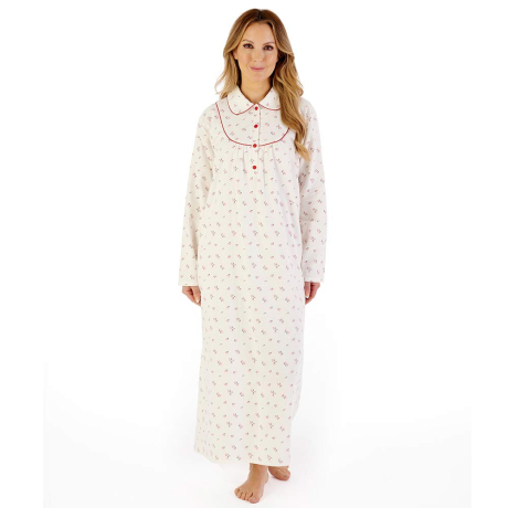 Slenderella Nightdress In Red ND08212
