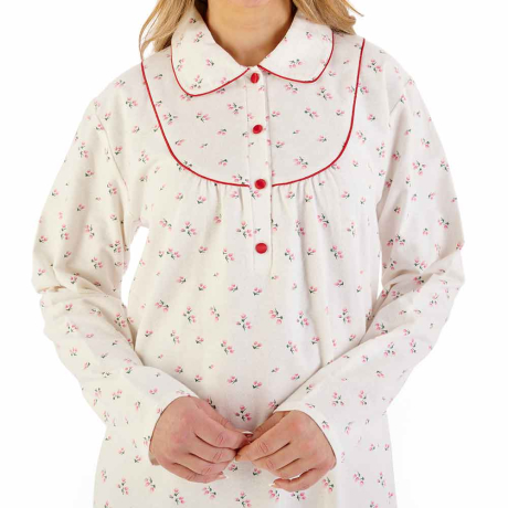Slenderella Nightdress In Red ND08212
