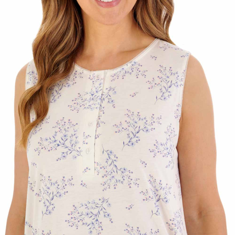 Slenderella Nightdress In Ivory ND08125
