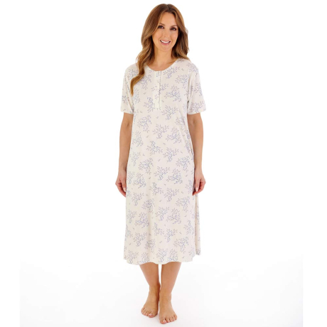 Slenderella Nightdress In Ivory ND08126

