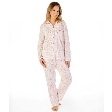 Slenderella Pyjamas In Pink PJ08103
