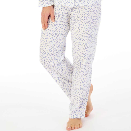 Slenderella Pyjamas In Blue PJ08103
