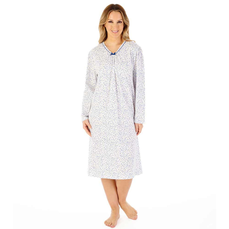 Slenderella Nightdress In Blue ND08100
