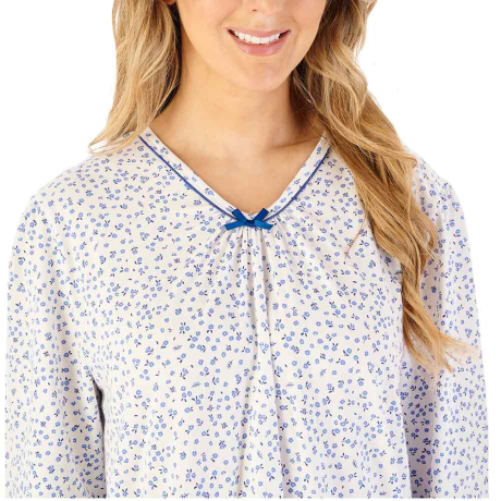 Slenderella Nightdress In Blue ND08100
