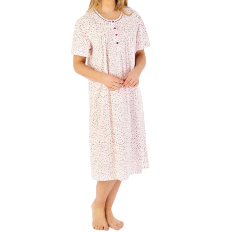 Slenderella Nightdress In Pink ND08101
