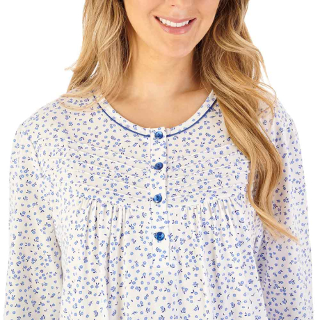 Slenderella Nightdress In Blue ND08102
