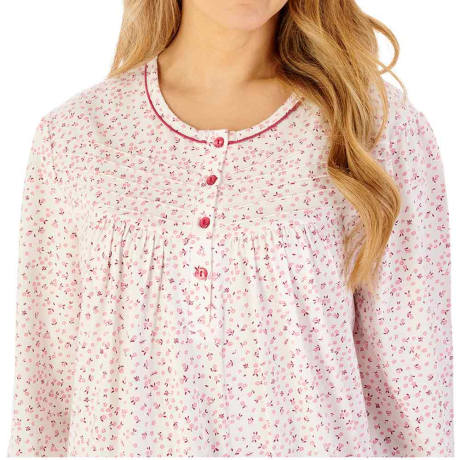 Slenderella Nightdress In Pink ND08102
