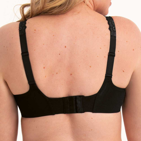 Backview of Anita Rosa Faia Eloise Bra In Black 5295
