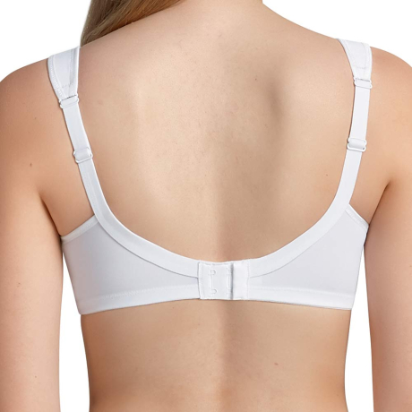 Backview of Anita Comfort Clara Bra in White 5859
