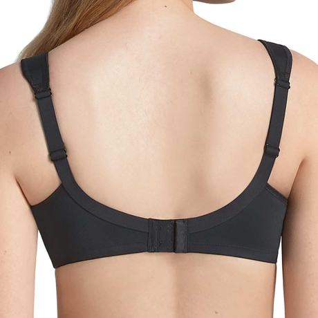 Backview of Anita Comfort Clara Bra in Black 5859
