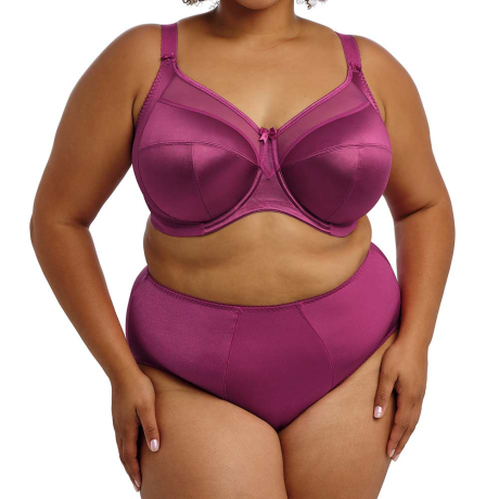 Goddess Keira Bra and Briefs in Mulberry GD6090 and GD6095

