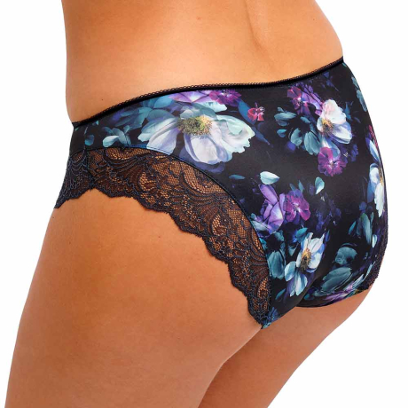 Sideview of Fantasie Lucia Briefs in Midnight FL101550
