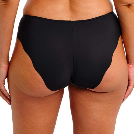 Backview of Fantasie Magdalena Briefs In Noir FL103450
