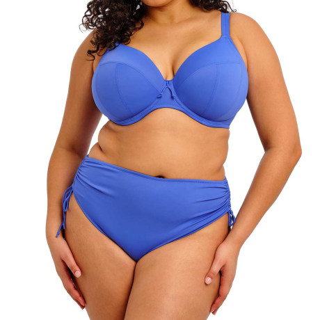 Elomi Swim Plain Sailing Bikini Top And Briefs In Azure ES7284 and ES7287
