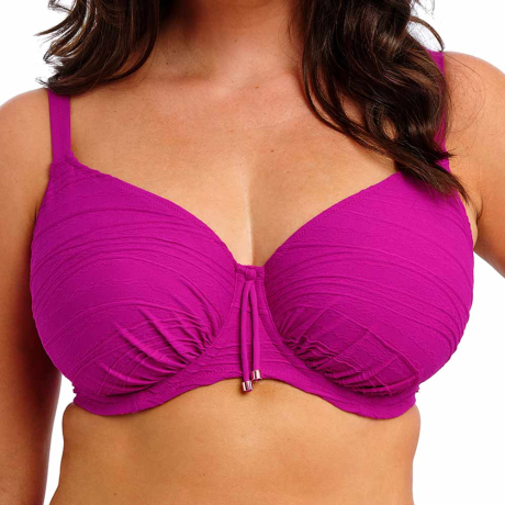 Fantasie Swim Beach Waves Bikini Top in Bright Fuchsia FS502201
