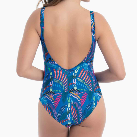 Backview of Anita Swimwear La Palma Elouise Swimsuit In Sardinia 7722
