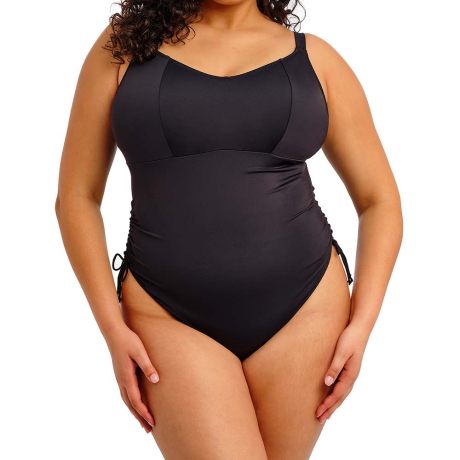 Elomi Swim Plain Sailing Swimsuit In Black ES7281
