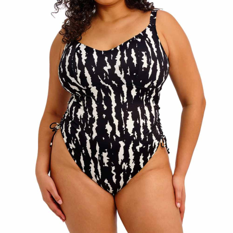 Elomi Swim Echo Shell Swimsuit In Black ES802843
