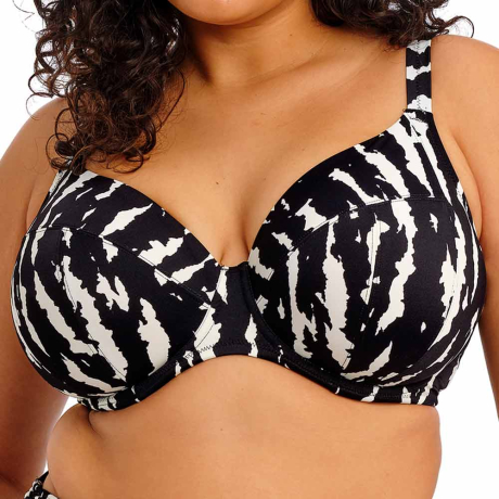 Elomi Swim Echo Shell Bikini Top In Black ES802802
