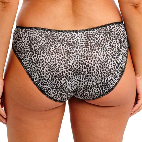 Backview of Fantasie Lindsey Briefs In Monochrome FL102550
