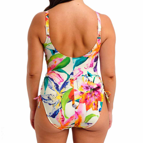 Backview of Fantasie Swim Iguazu Falls Swimsuit In Multi FS506331
