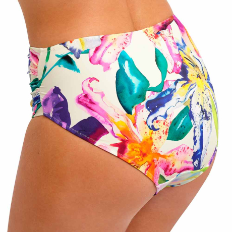 Sideview of Fantasie Swim Iguazu Falls Bikini Briefs In Multi FS506371

