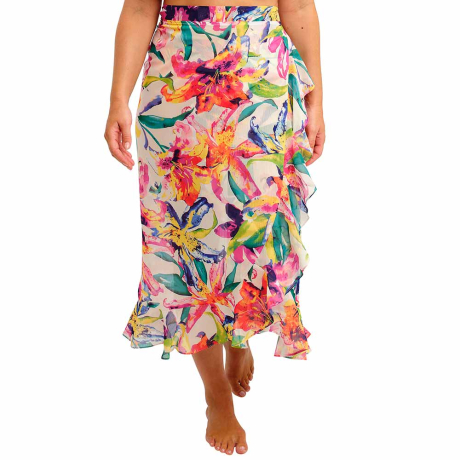 Fantasie Swim Iguazu Falls Sarong In Multi FS506391
