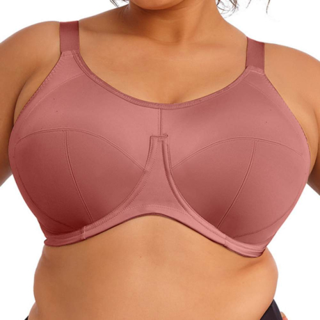 Elomi Energise sports bra in Rosewood