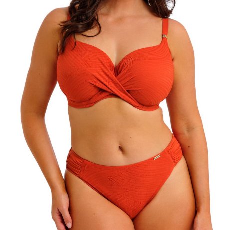 Fantasie Swim Ottawa Bikini Top and bikni briefs in spiced pumpkin