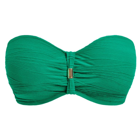 Beach Waves Underwired Bandeau Bikini Top