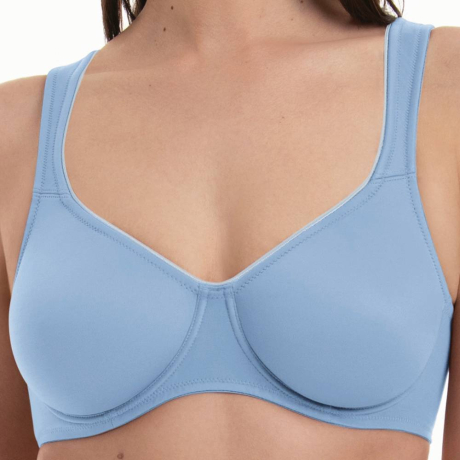 Anita Rosa Faia Twin Bra in Bel Air Blue