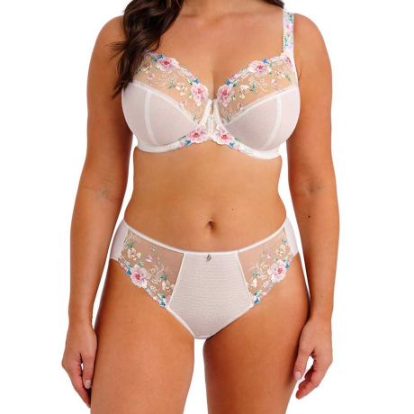 Fantasie Lillia Bra in White FL104001 and briefs FL104050