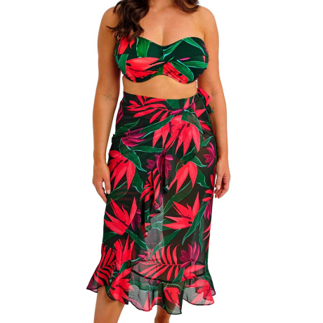 Fantasie Swim Pichola Mangrove Sarong FS503991 and bandeau FS503909