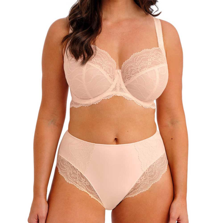 Fantasie Cesile Underwired Side Support Bra in Peach Sorbet FL103601 with Briefs FL103651