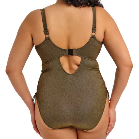 Elomi Swim Sunset Shimmer Swimsuit in Gold Rush ES803243