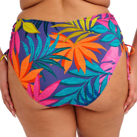 Elomi Swim Porto Rafti Adjustable Leg Bikini Brief in Indigo ES803373