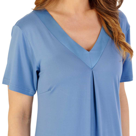 Slenderella Nightdress in Blue GL1701